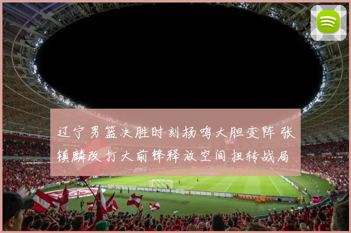 辽宁男篮决胜时刻杨鸣大胆变阵 张镇麟改打大前锋释放空间扭转战局